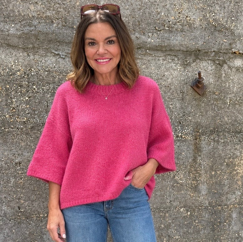 Pink sweater