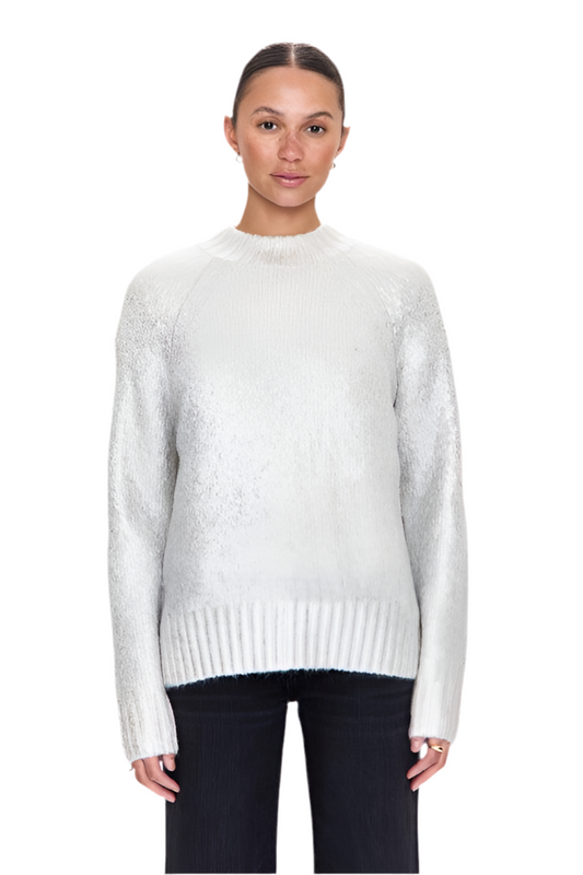 ILana sweater/ silver frost