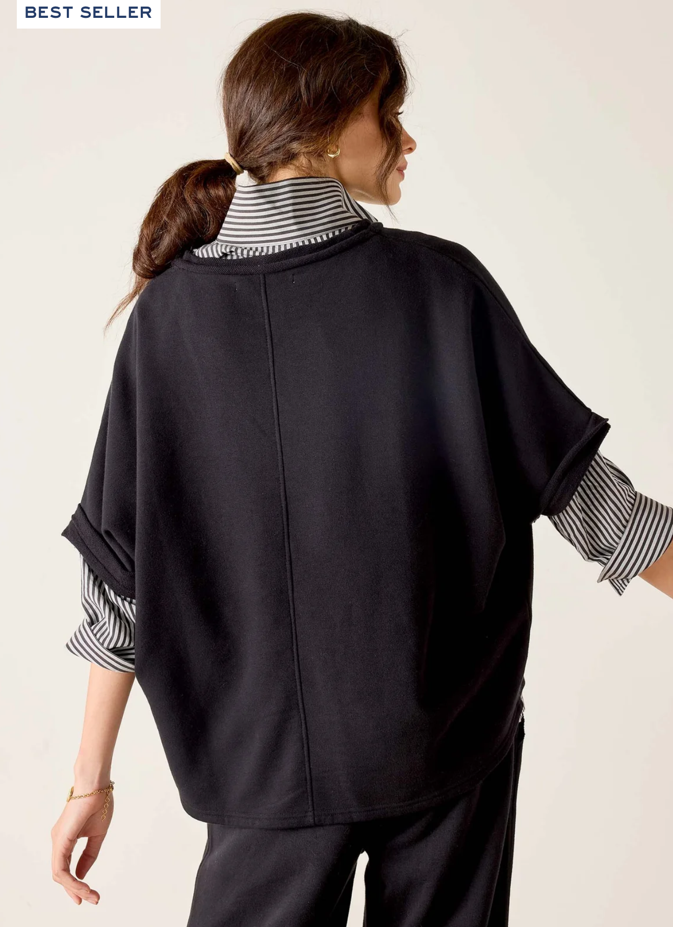 Frenchie V-Neck / Black