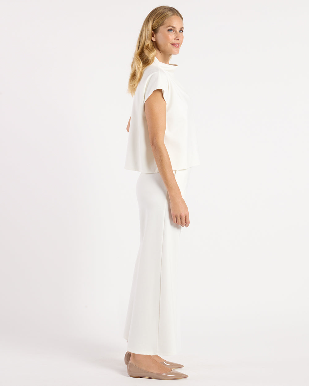 Lolly Ponte Pant/ cream