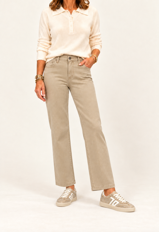 Charlotte jeans/ Oat