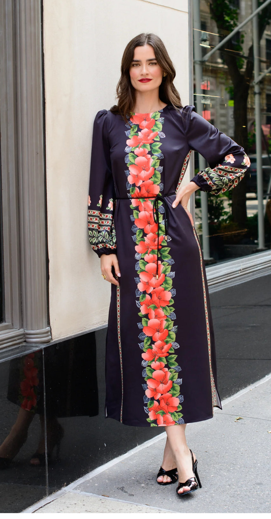 Dawn Maxi Dress/ Garland Stripe