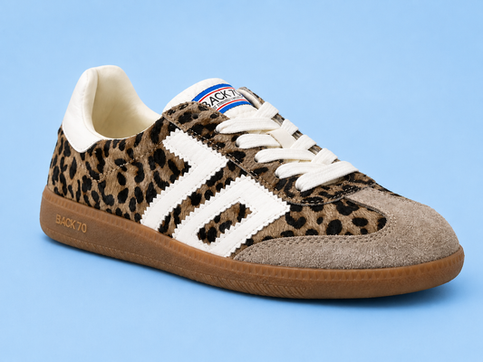 Back70 leopard taupe milk