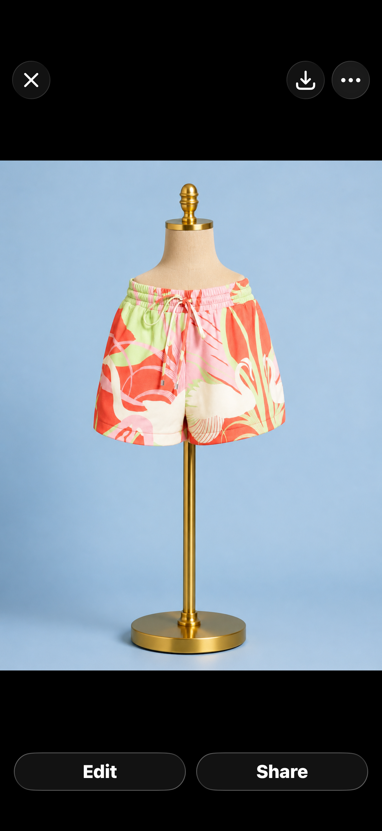 Madeleine Short/ coral Arcadia