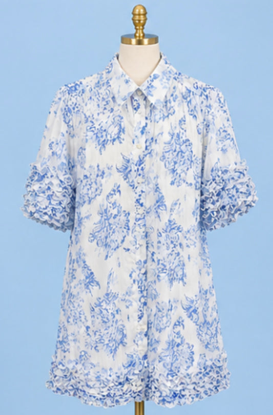 Blue Willow Dress