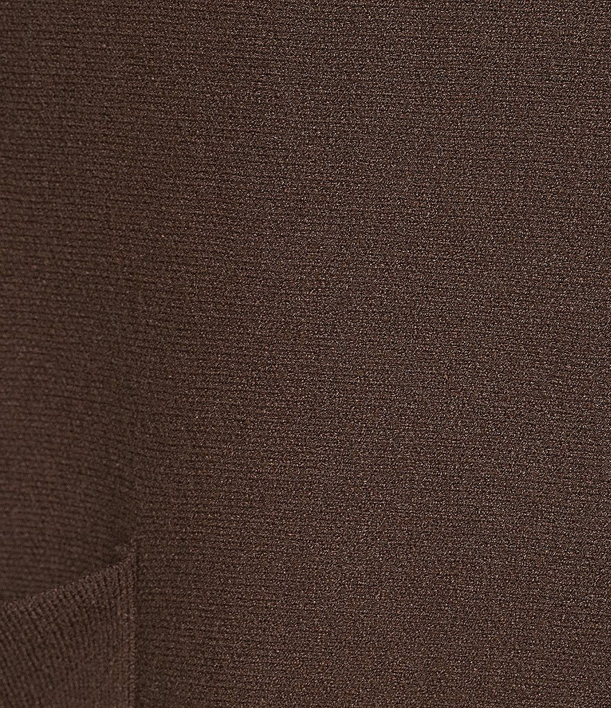 Funnel Neck Sweater with patch pocket