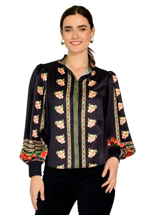 Emily Top/ Garland Stripe