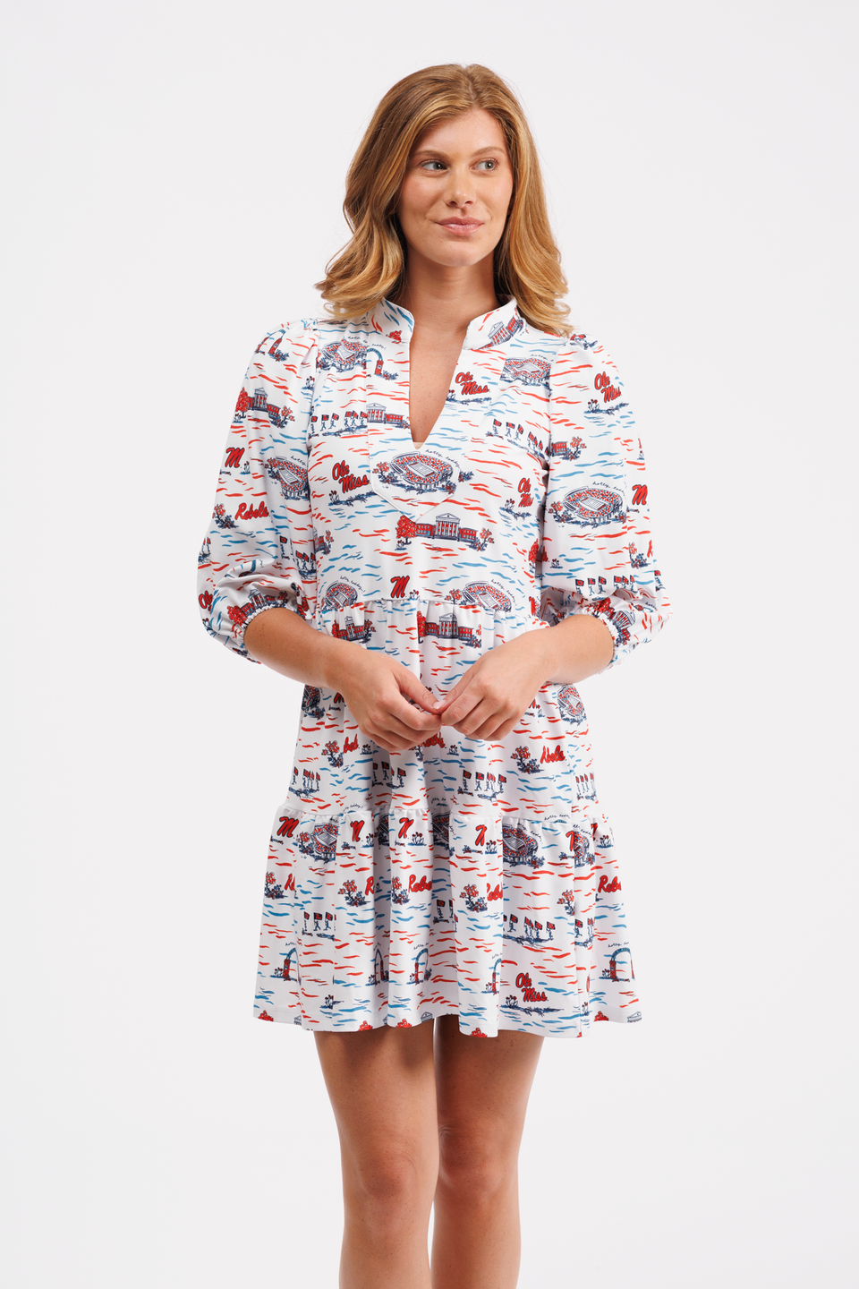 Tory Dress / Ole Miss Toile