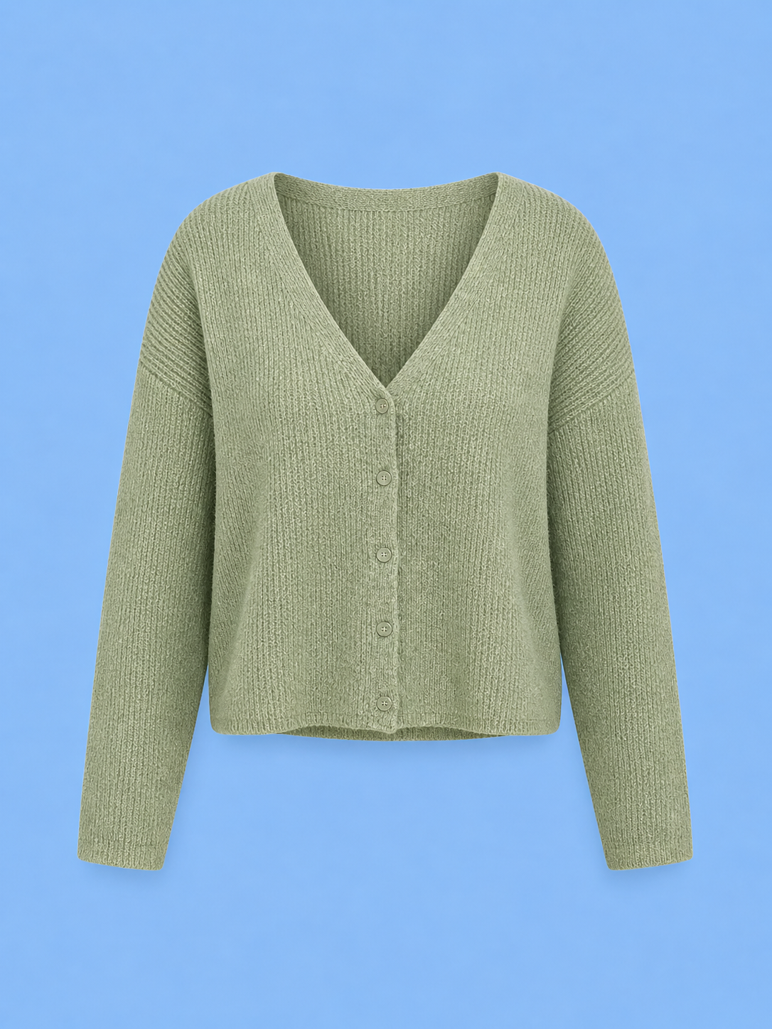 Emile Cardigan Bay Leaf
