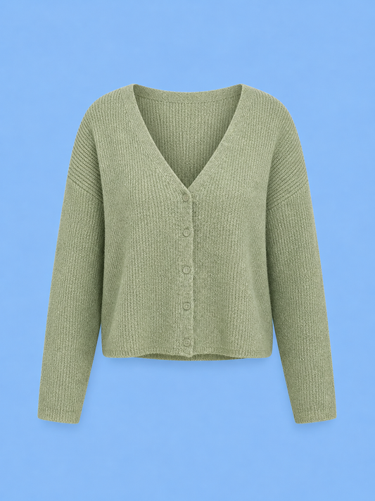 Emile Cardigan Bay Leaf