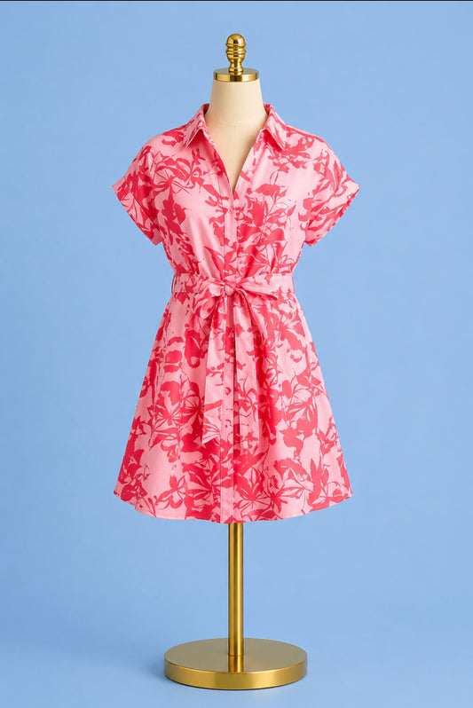 Chantal Dress wedding guest jacquard silhouette floral