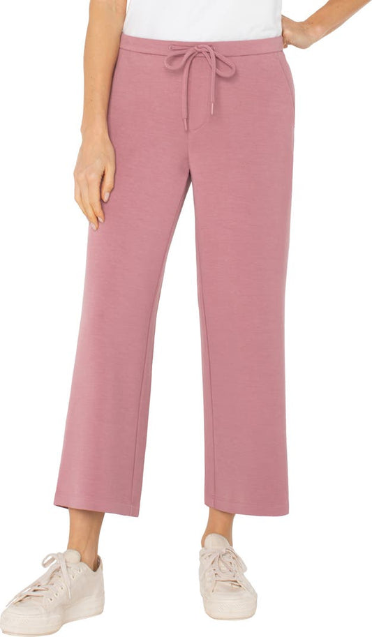 Crop wide leg crop pants