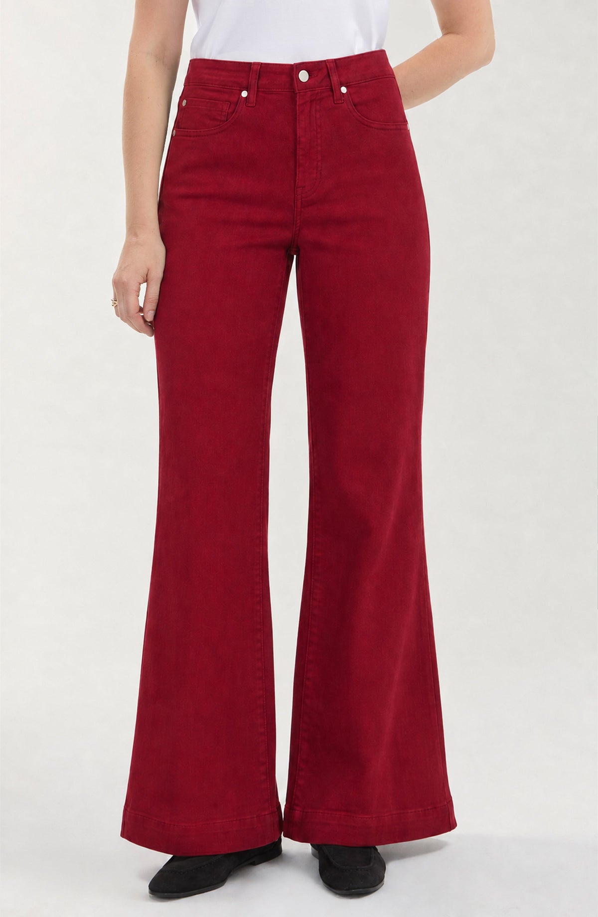 Hannah Comfort Waist/ Wild Cranberry