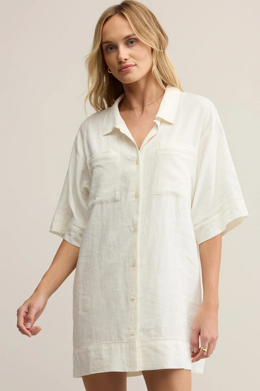 Condesa Mini Dress/ white