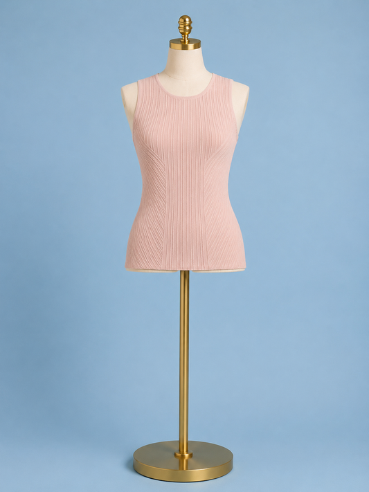 Andreia knit tank/ Sabbia Rose