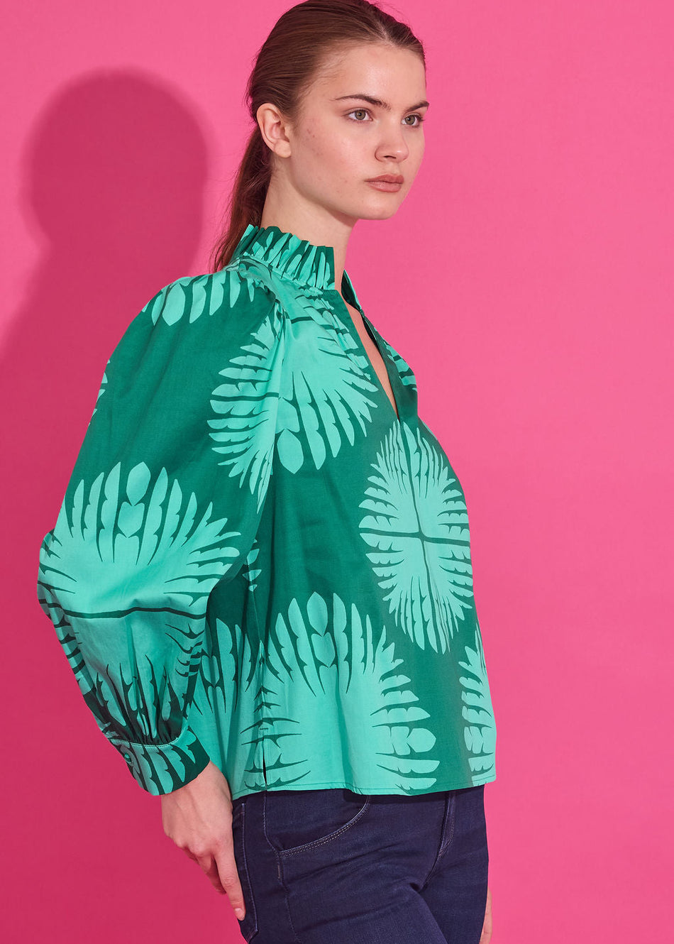 Phoebe Top/ Palm Royale