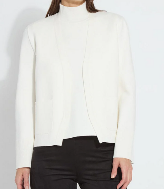 Gianna knit cardigan - Snow White