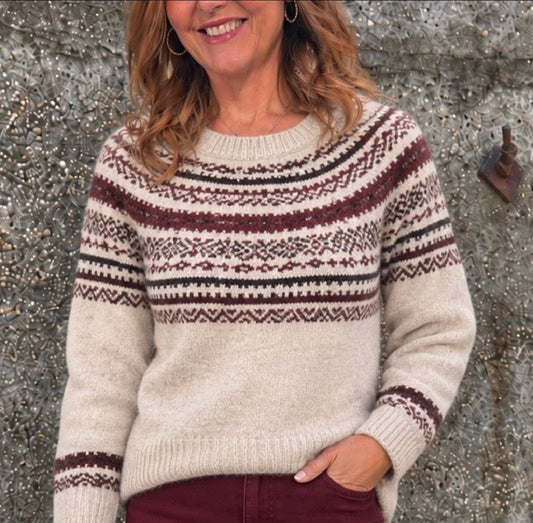 Harriet Fair Isle Sweater/ Fair Isle