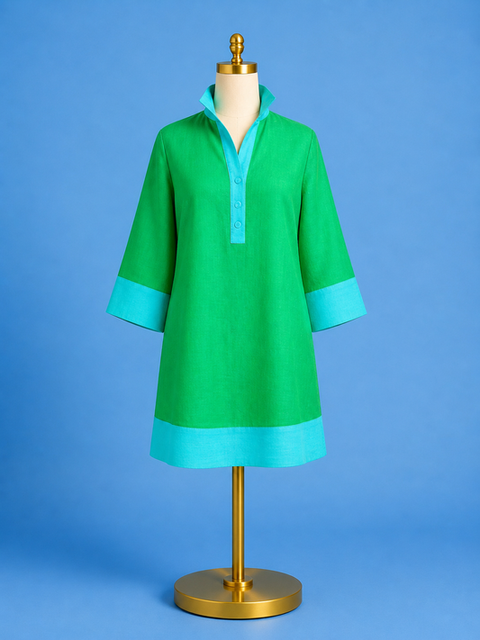 Carrie Dress Short Green