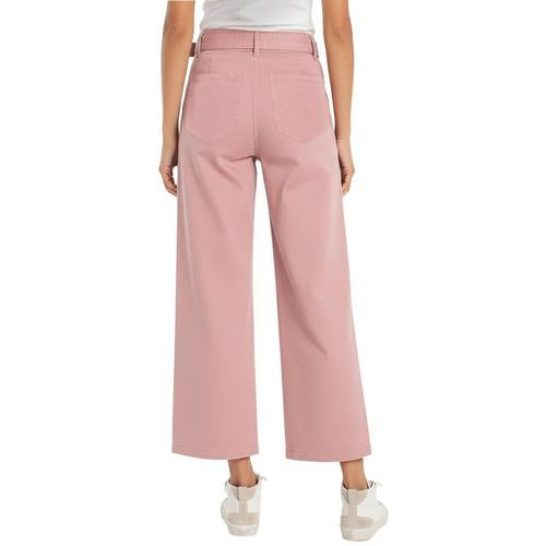 Stride Wide Leg Jean/ Misty Blush