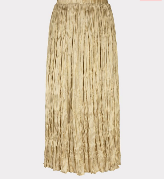 Skirt Plisse / natural