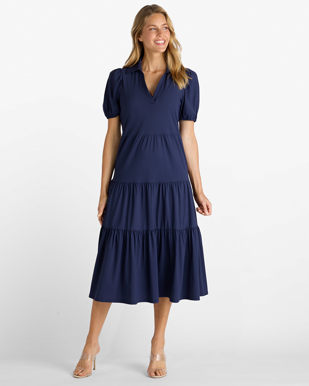 Portia Dress/ Navy