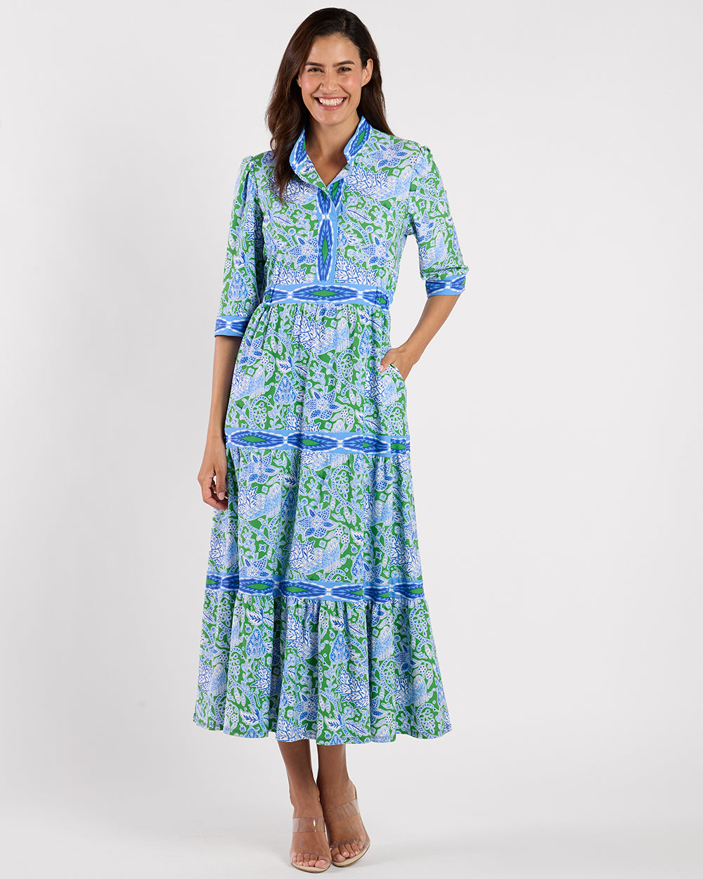 Candy Dress/ Butterfly Botanical Grass