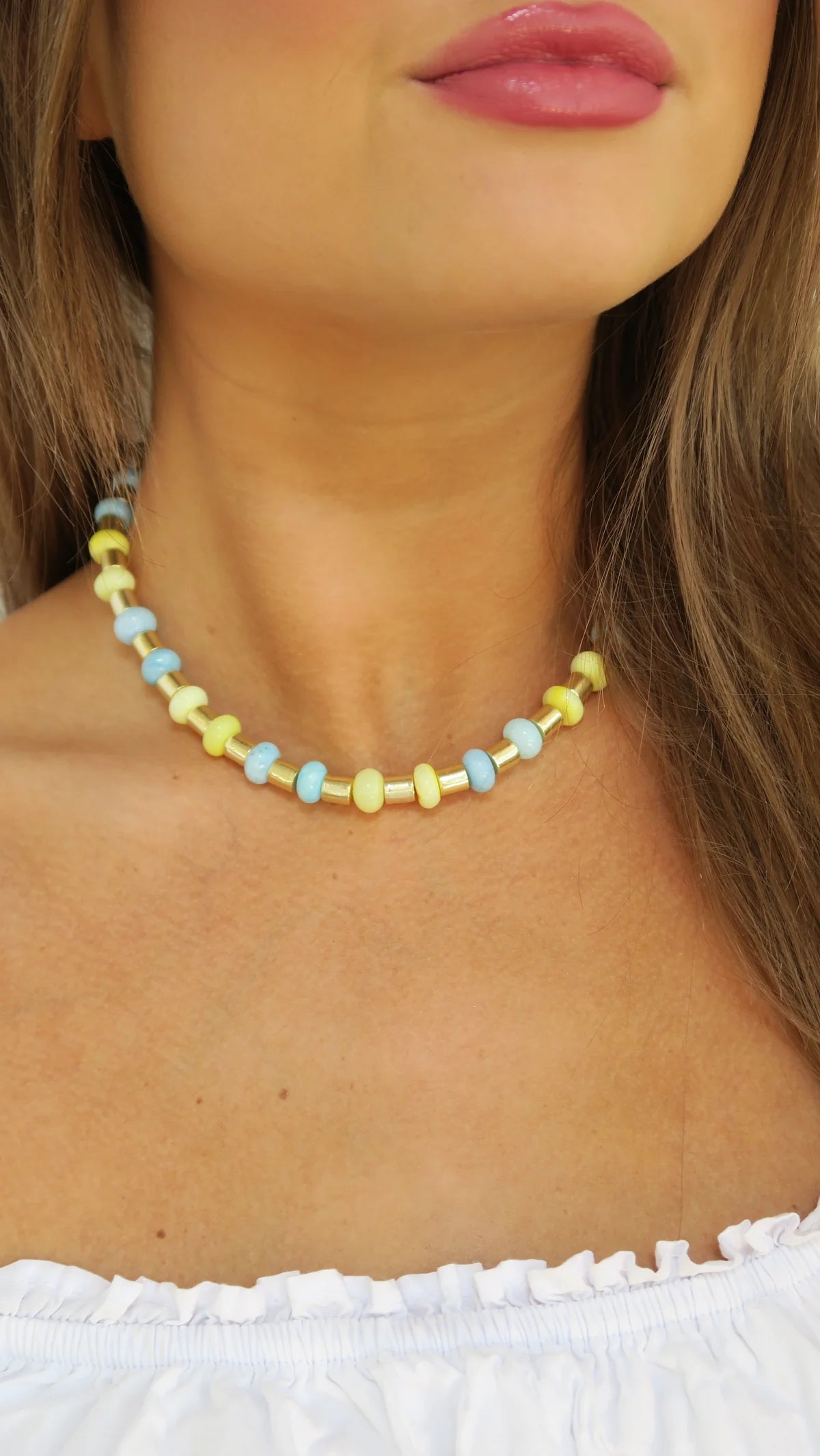 Golden Collar necklace QC3