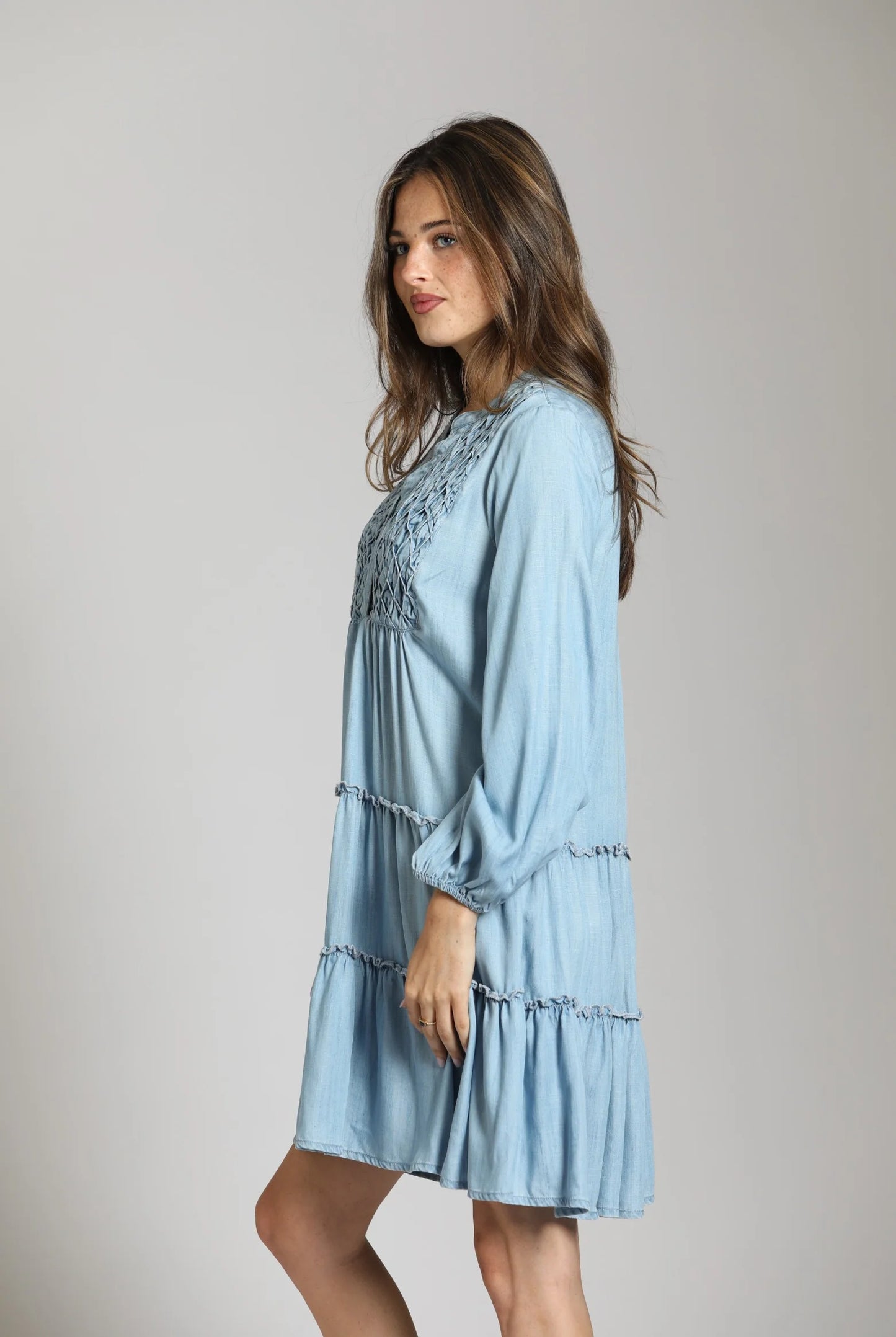 APNY tencel denim dress