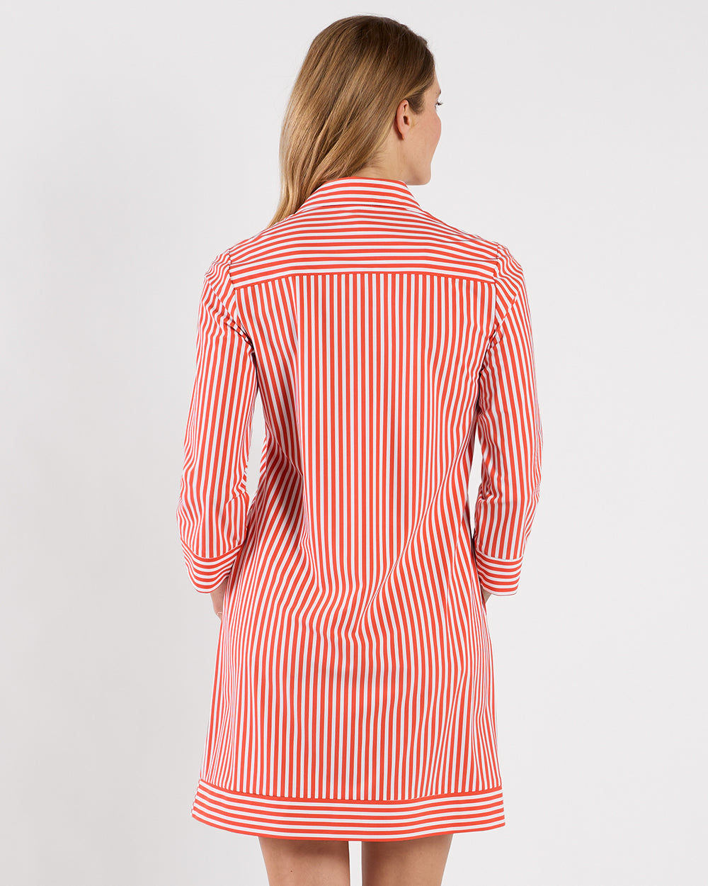 Finley Dress/ red stripe
