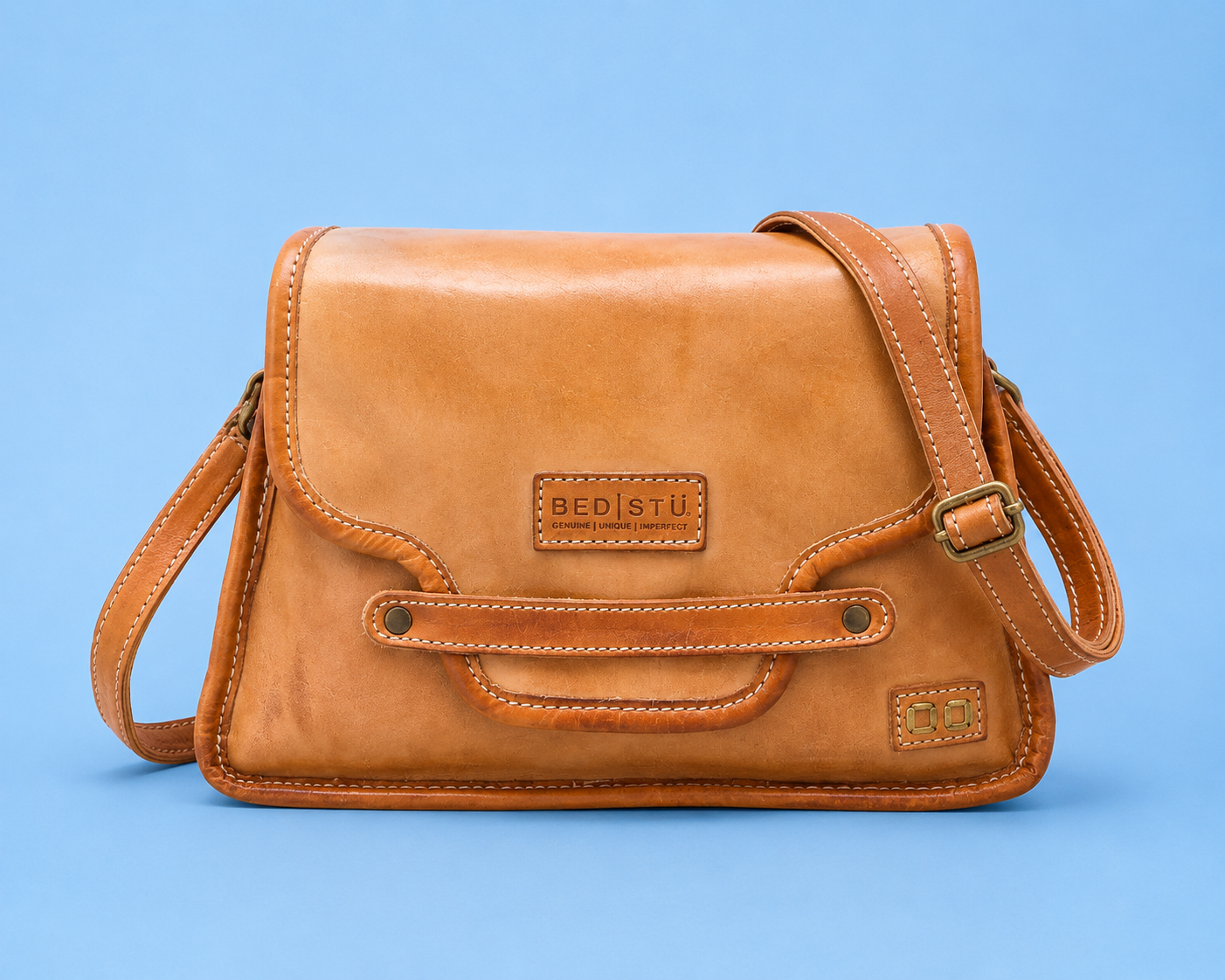 Ceremonious handbag/ Oats Tan Rustic