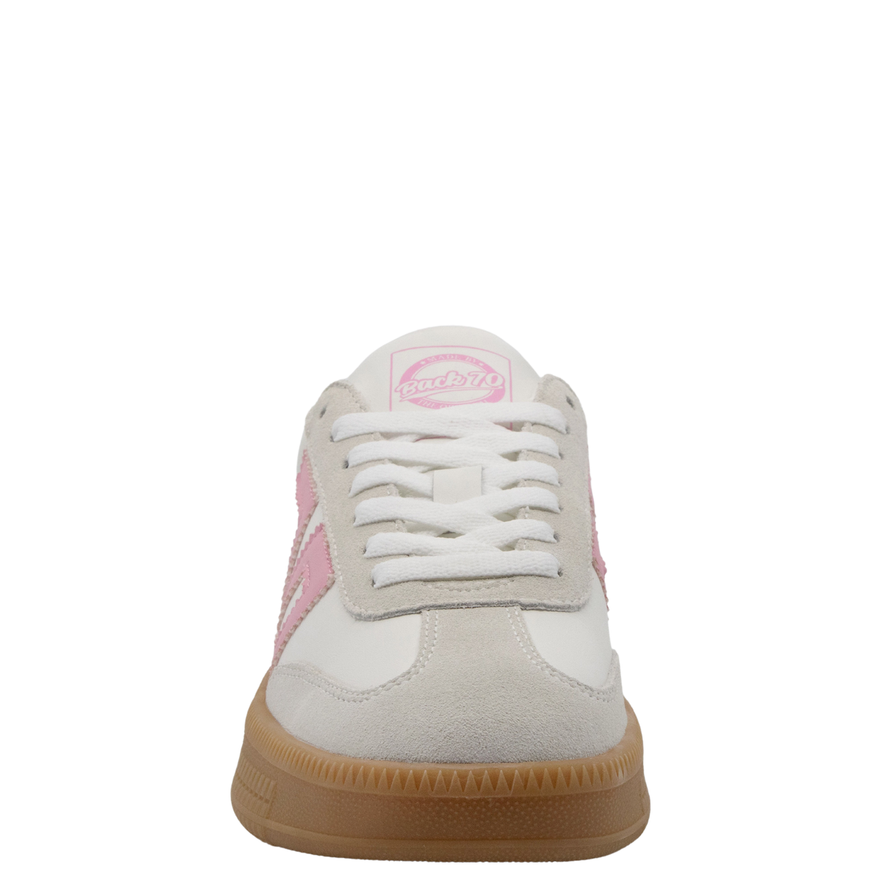 Back70 Double Cow White Pink