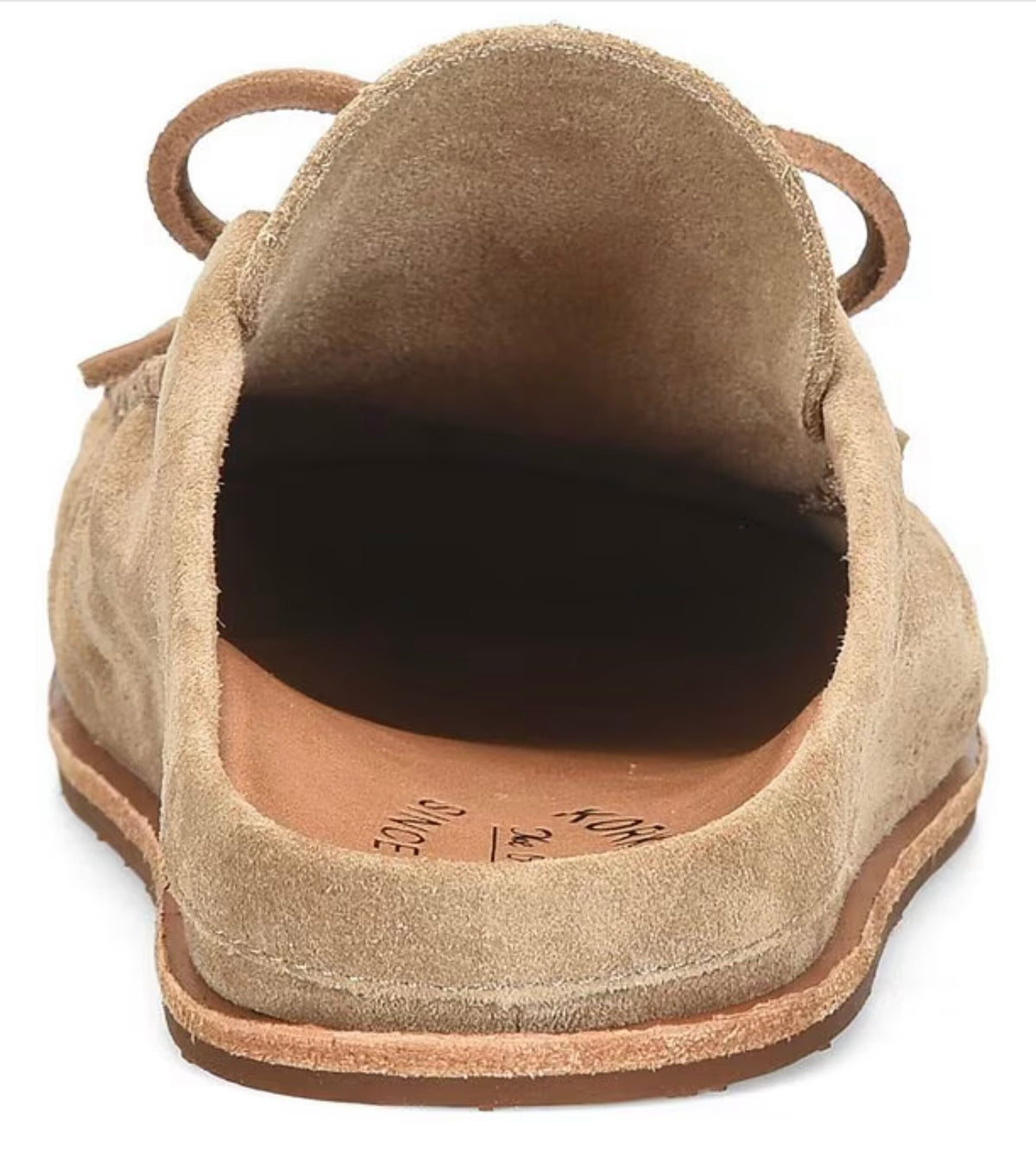 Alize moccasin in Taupe Suede