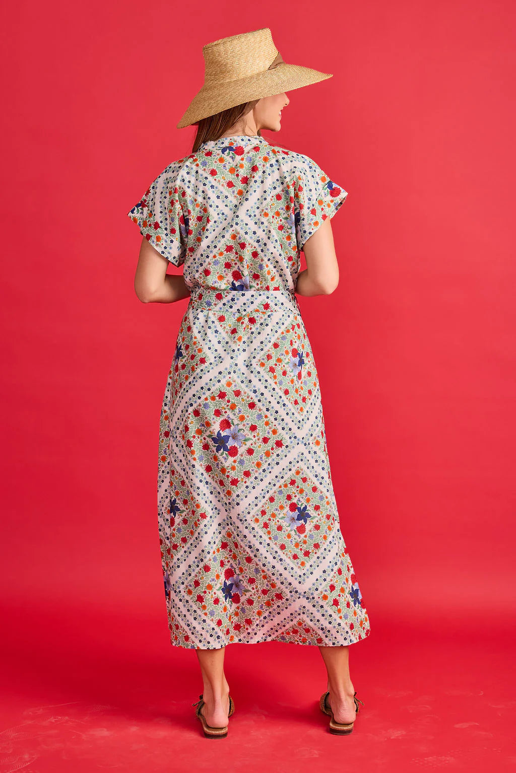 Evelyn Dress/ American Bouquet