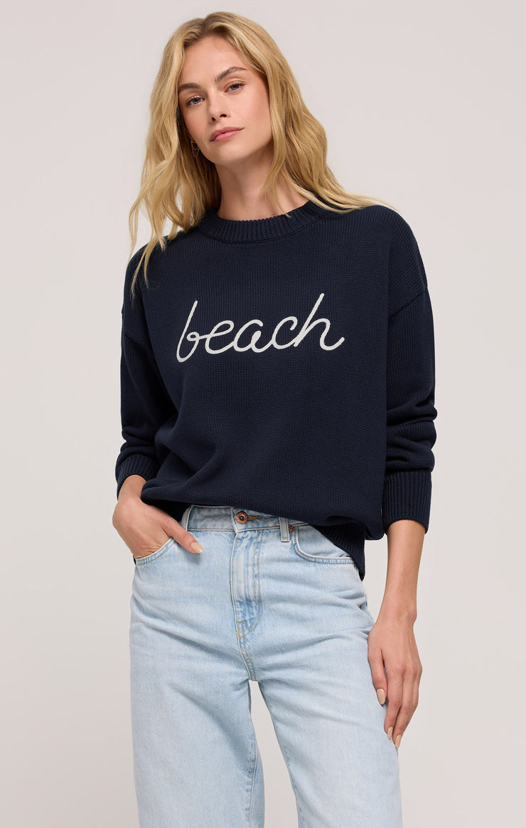 Beach Boyfriend Sweater /eclipse