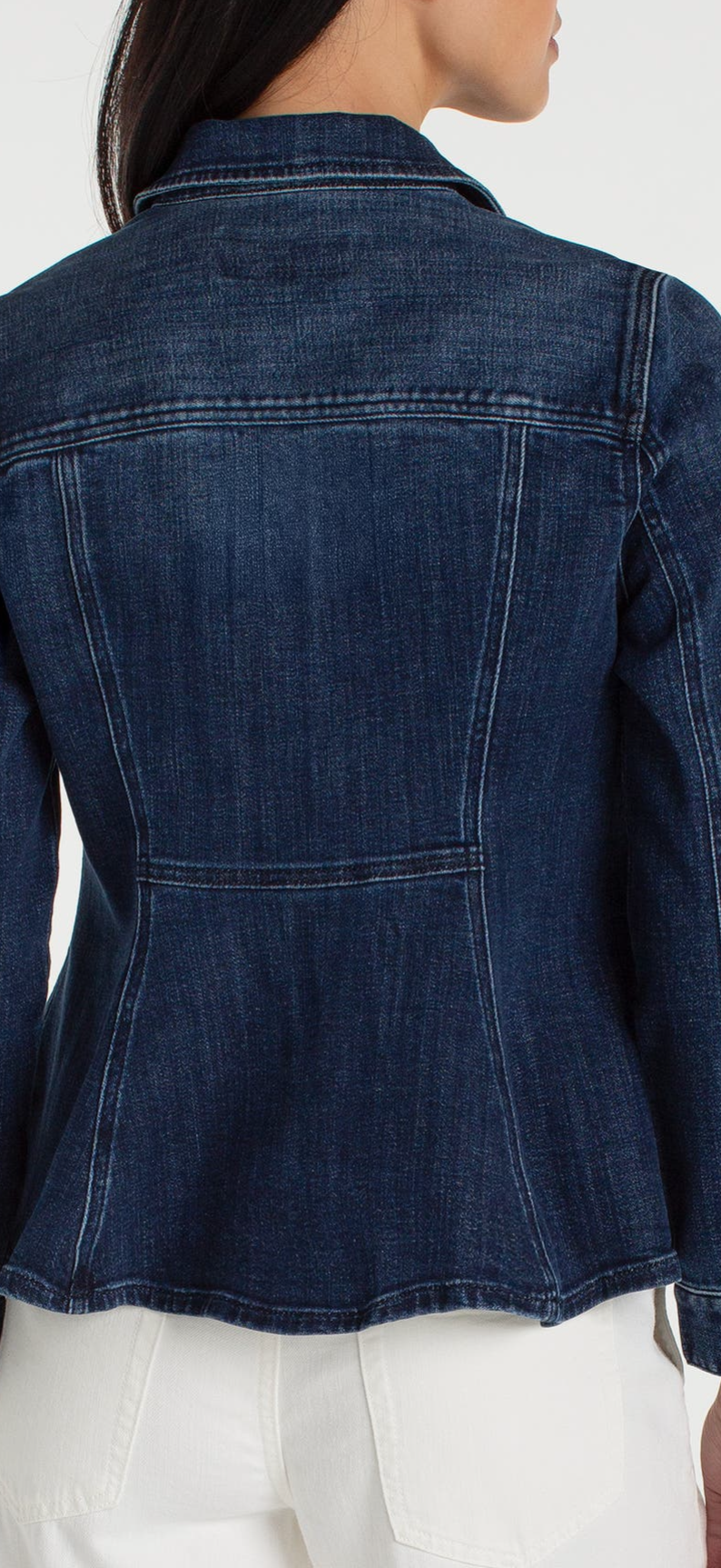 Fit and Flare Trucker Jacket / Delancy