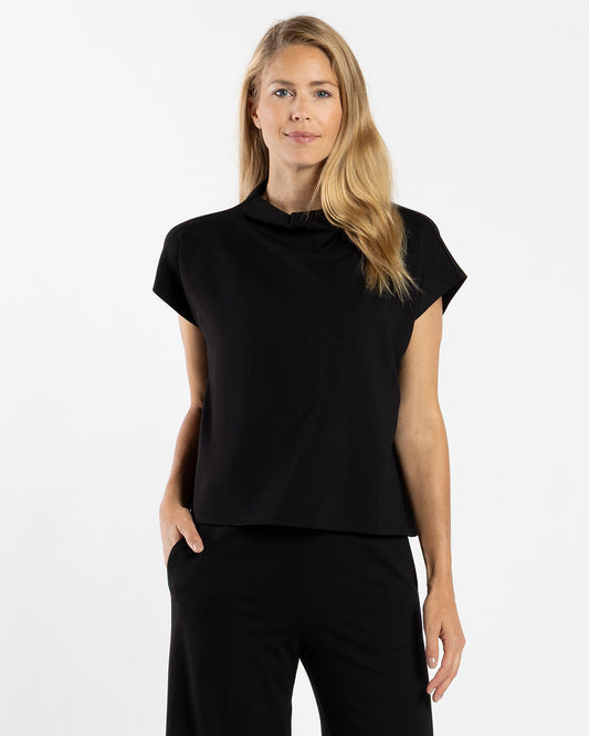 Tillie Top Ponte Black
