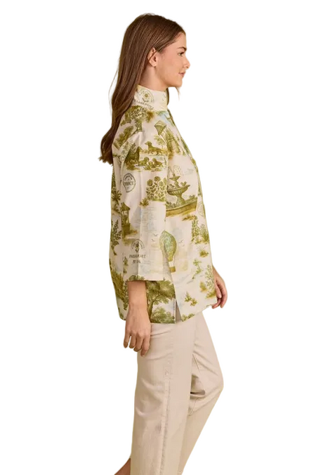 Kimmy Top/ Balloon Toile