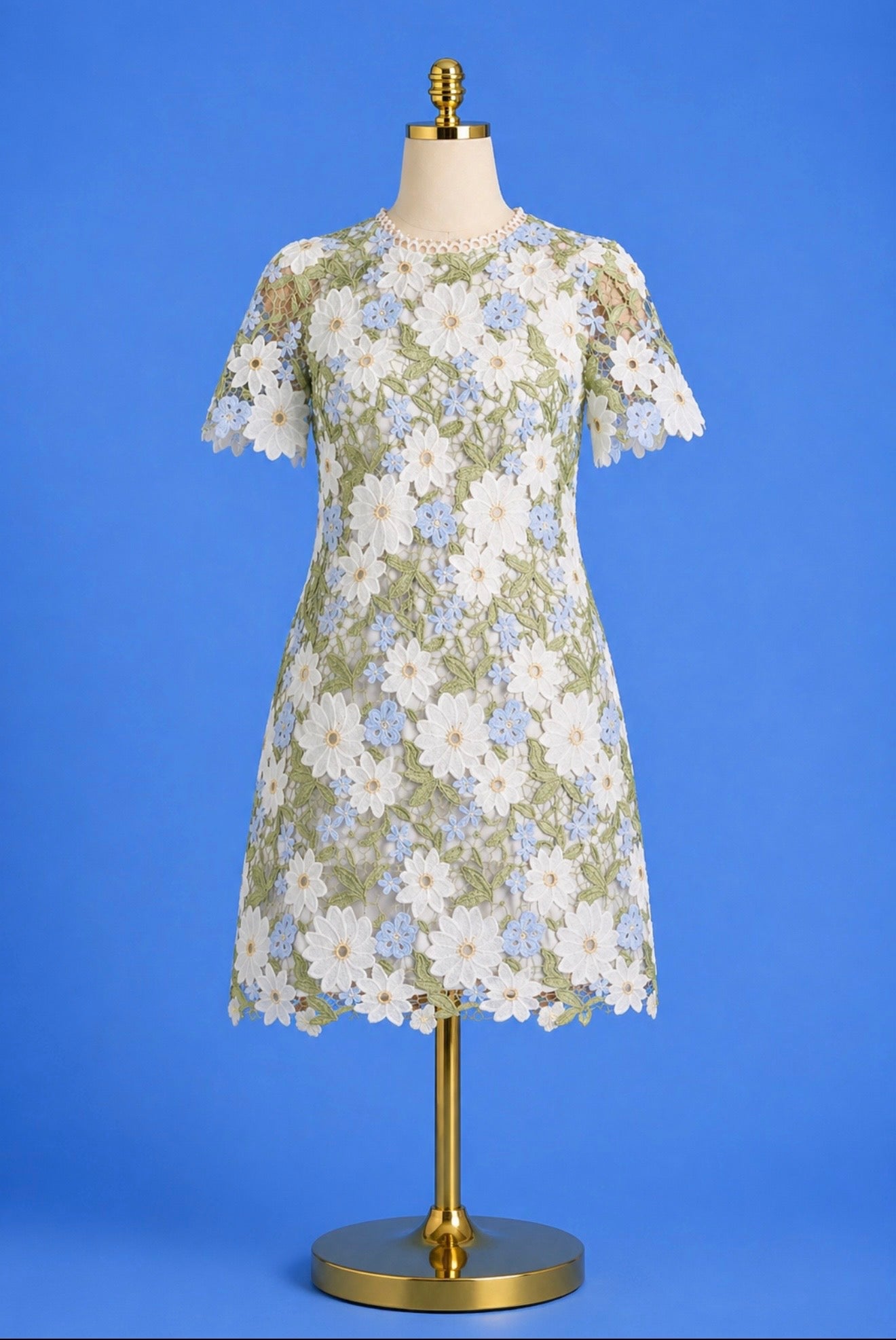 Lace Chemise Dress/ Wildflower Lace