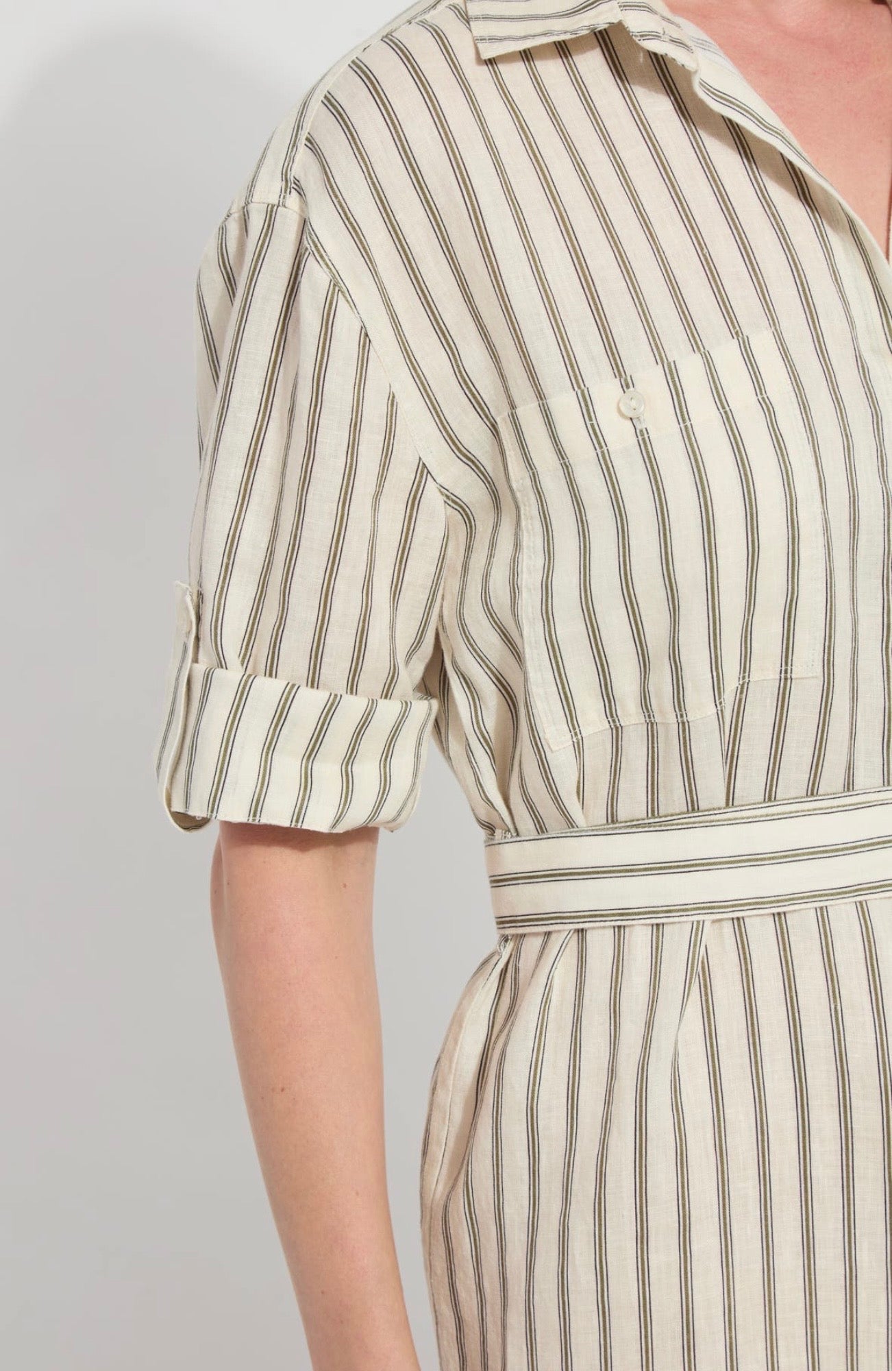 Juniper Linen Tunic shirt dress