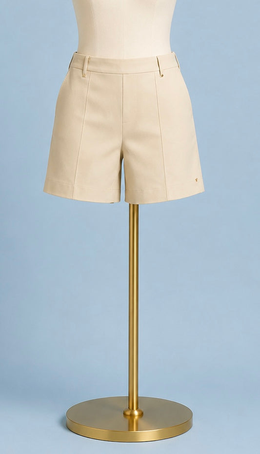 Amanda twill short/ off white