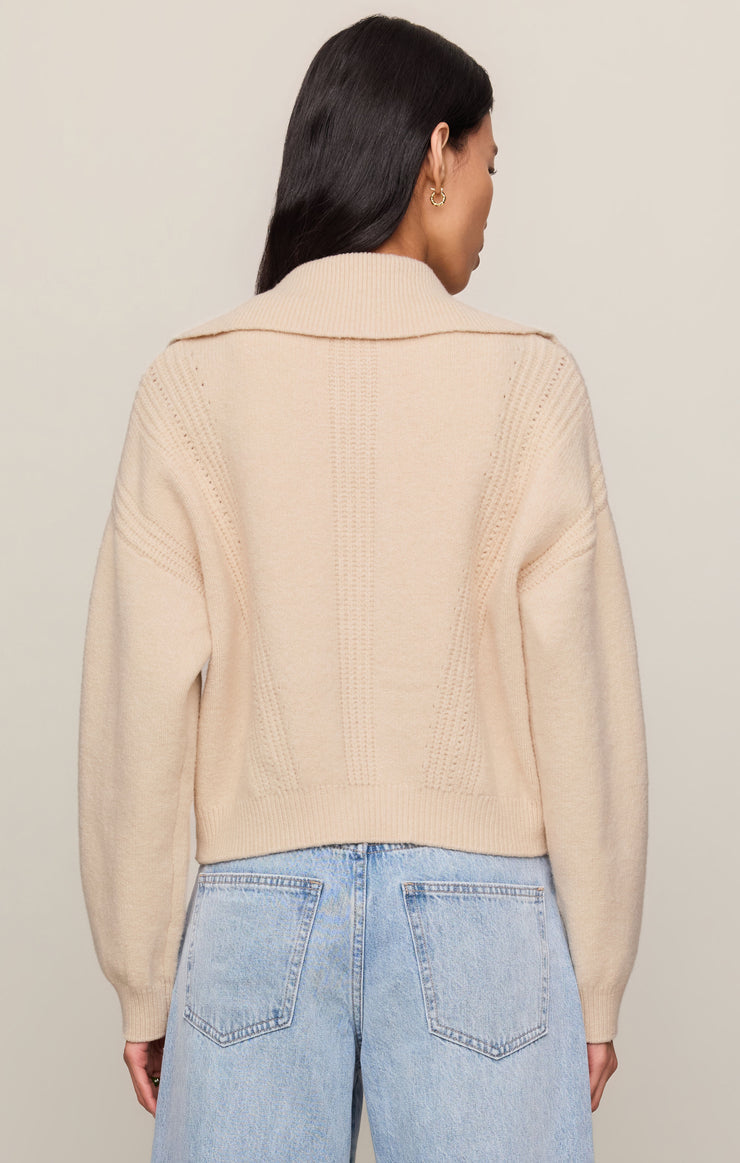 Silverlake Cardigan/ chalk