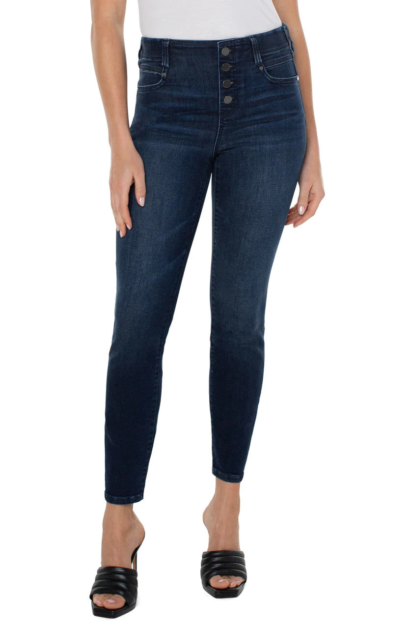 Liverpool Gia Glider ankle skinny in Cornell
