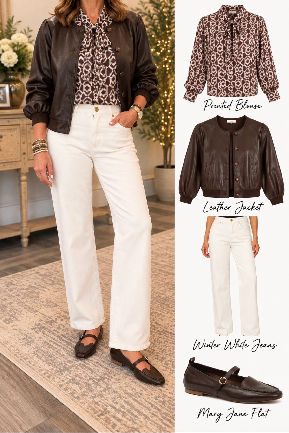 Ferry Mary Jane Flats/ Cocoa