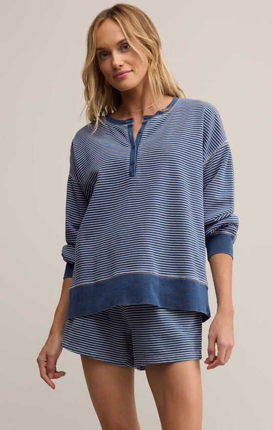 Apollo Striped set/ Vintage Indigo
