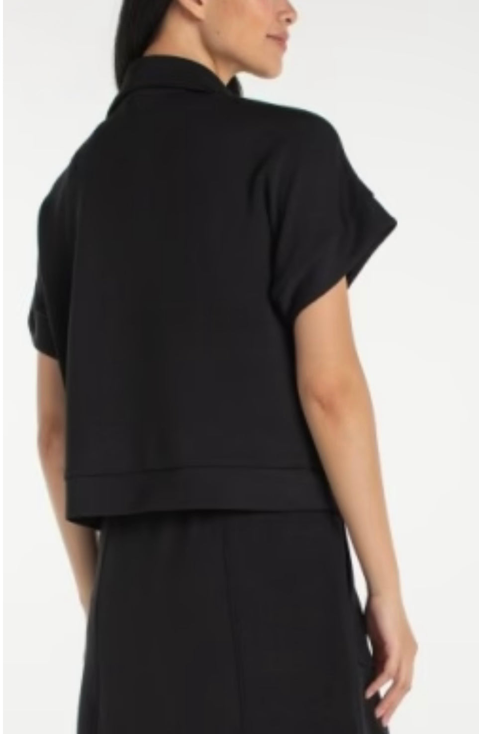 Half zip popover jacket