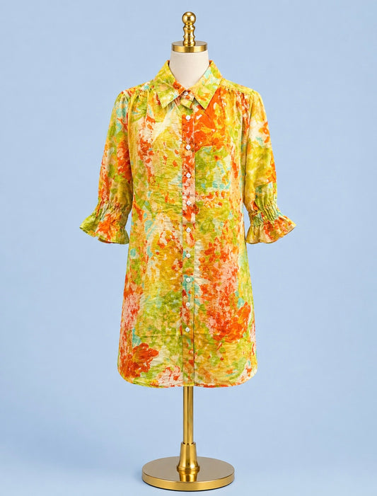Citrus Bloom Dress