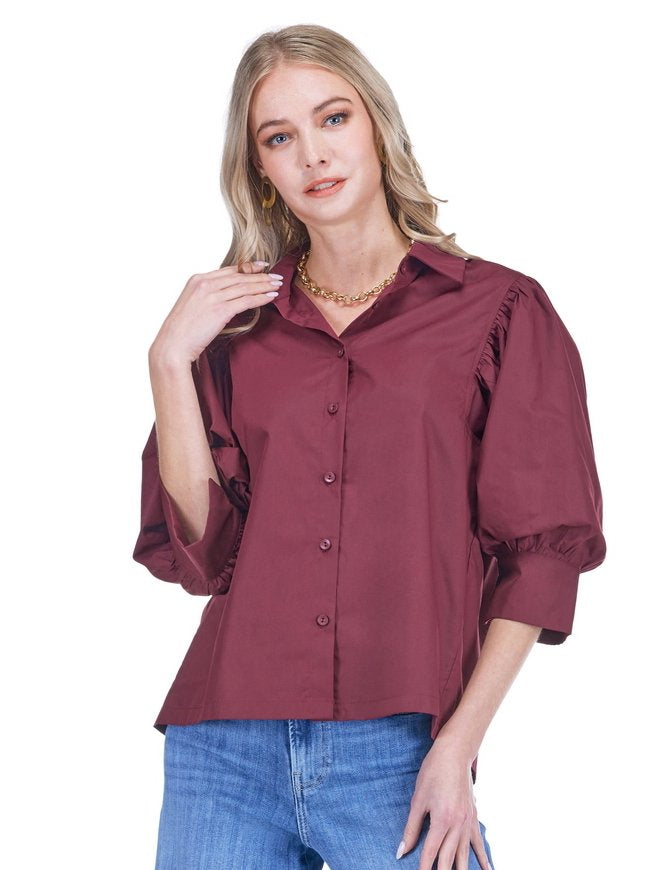 Maroon Top