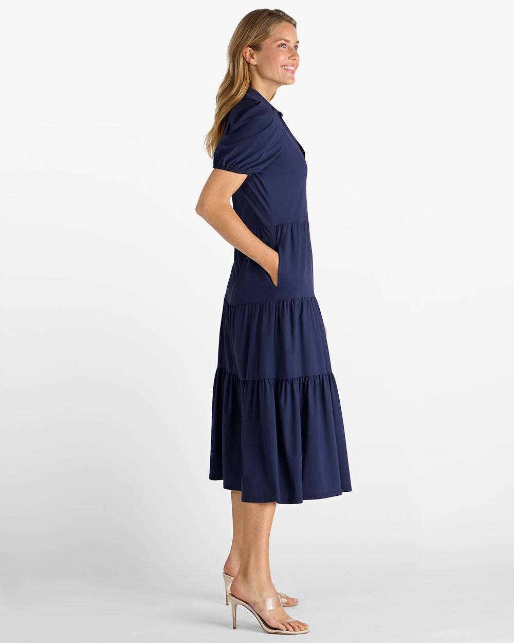 Portia Dress/ Navy