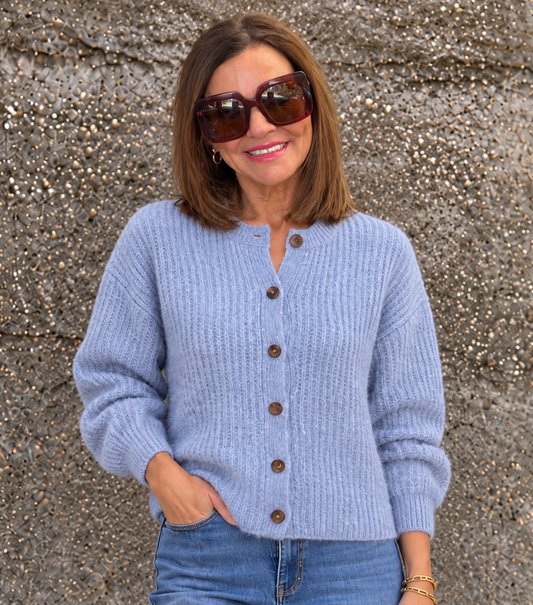Rosemont Cardigan / silverlake